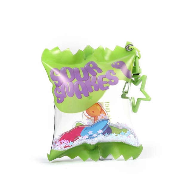 Sour snakes candybag keychain
