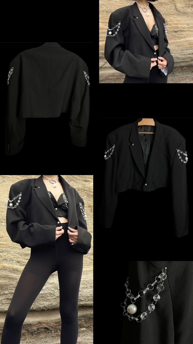 Blazer Upcycled - Lucien(ne) XXL