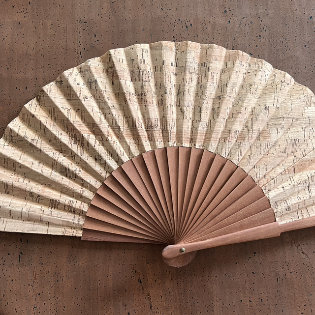 Éventail en liège naturel MONTADO 