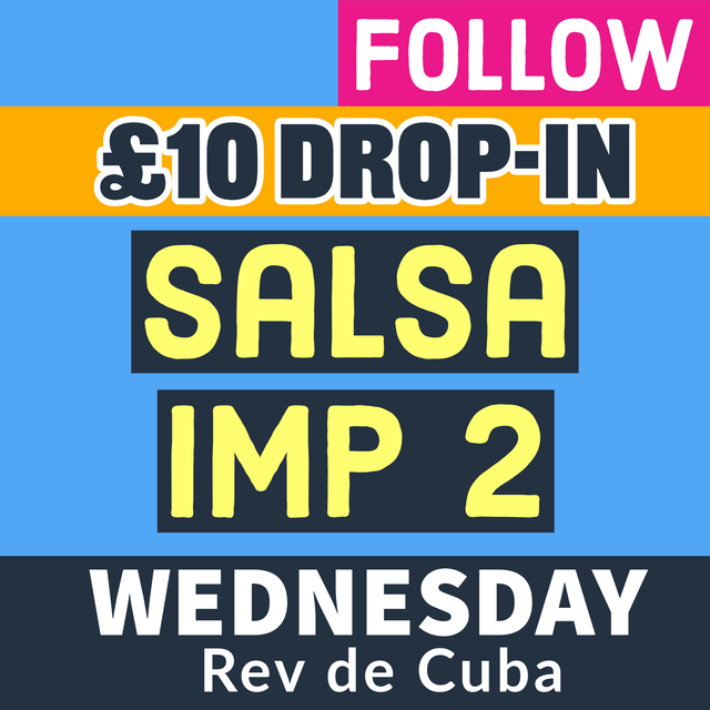 Salsa Wed OPEN DAY IMPROVER 2 - FOLLOW