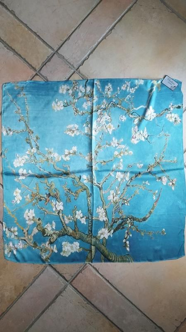 Foulard quadrato Mandorlo di Van Gogh
