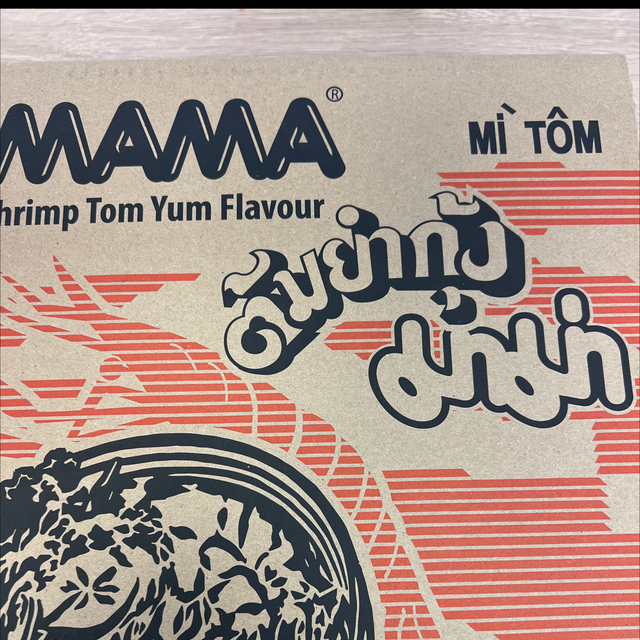 Shrimp Tom yum flavour ต้มยำกุ้งยกลัง