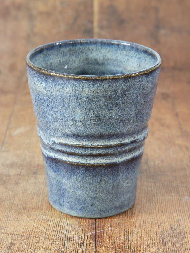 Coffee Beaker in Flowing Light Blue
