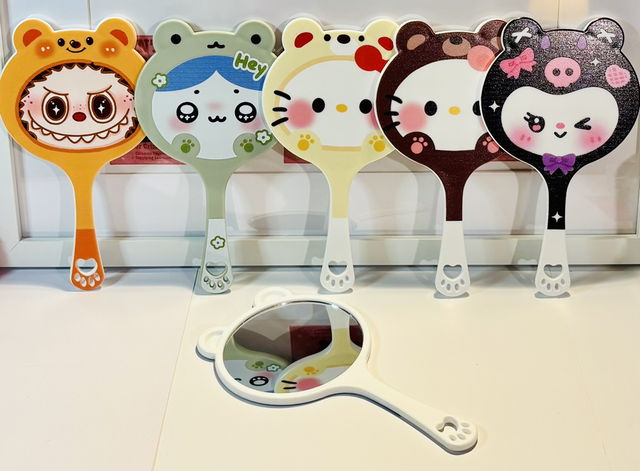 Adorable Character Hand/Make up Mirrors - various designs