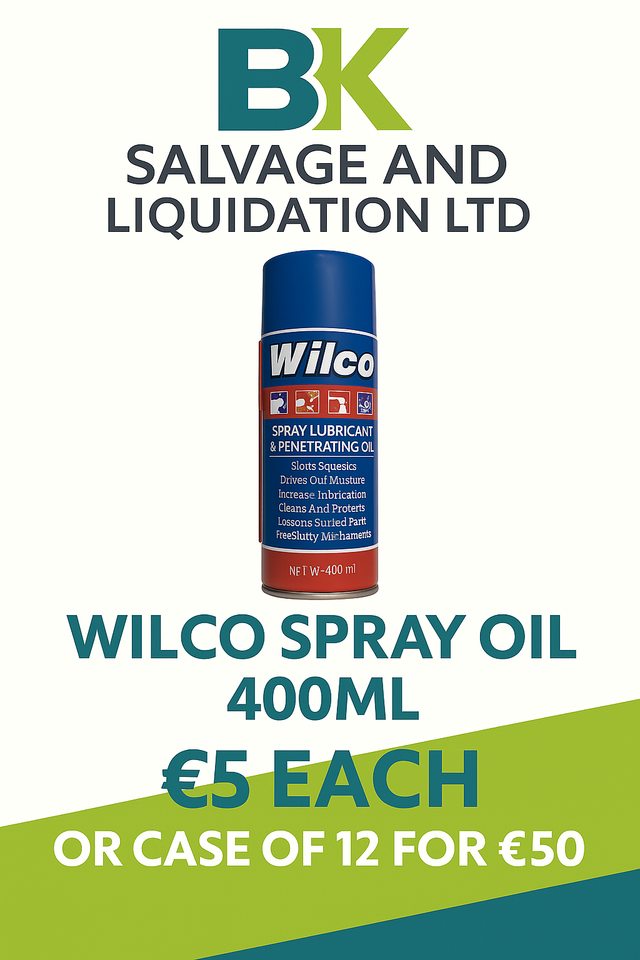 Wilco spray oil