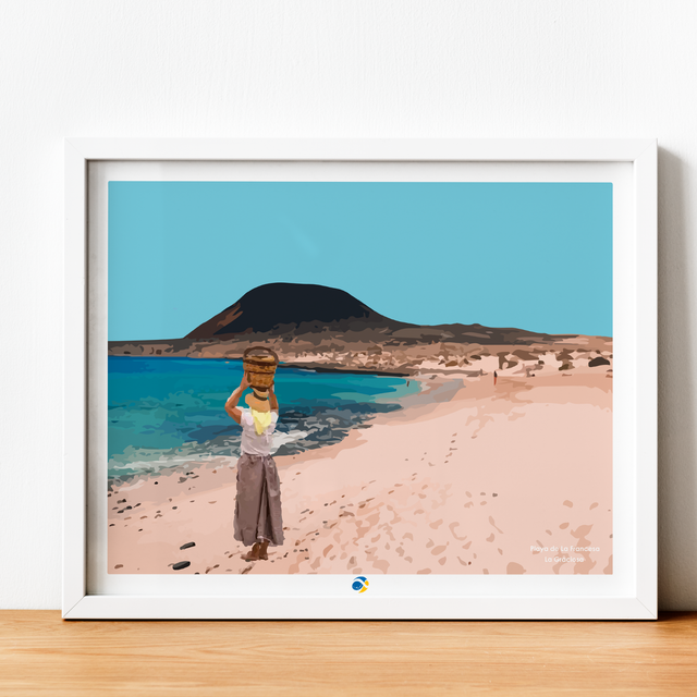 Lámina playa de La Francesa