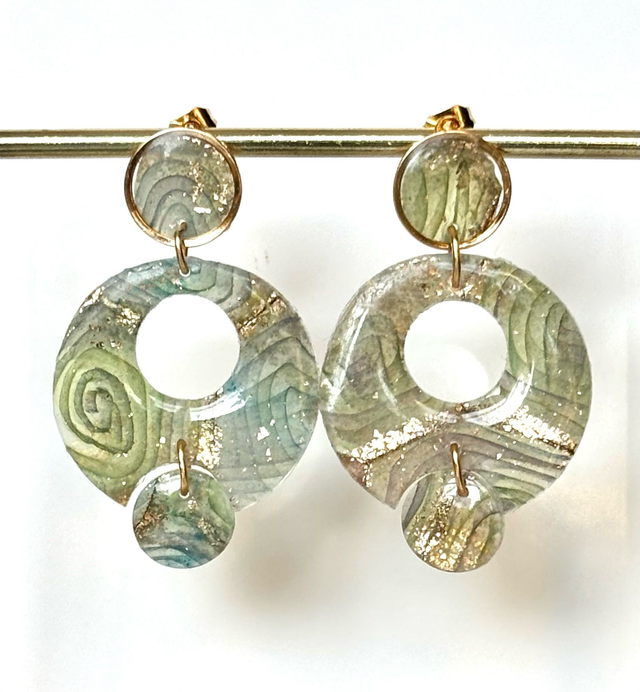 Boucles « Lagune étoilée »