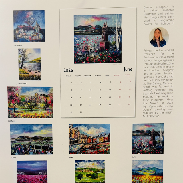 Calendar - Shona Lenaghan Art Calendar 2026