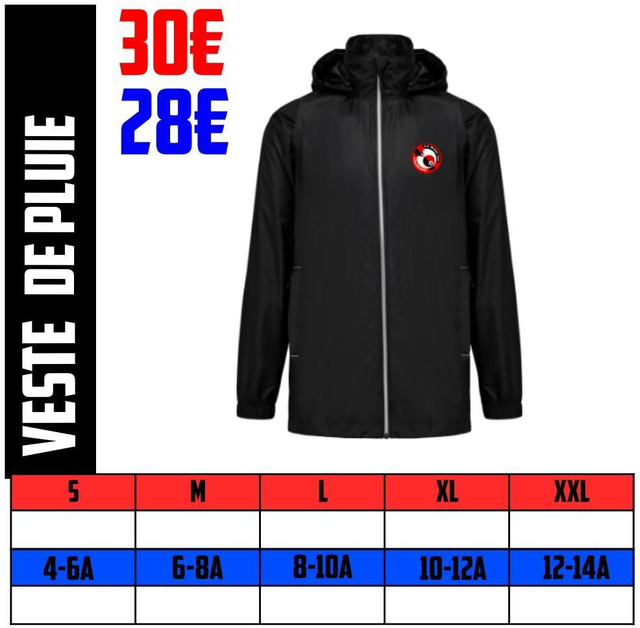 Veste de pluie