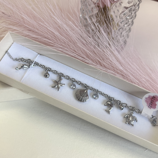 Bracciale acciaio Mare