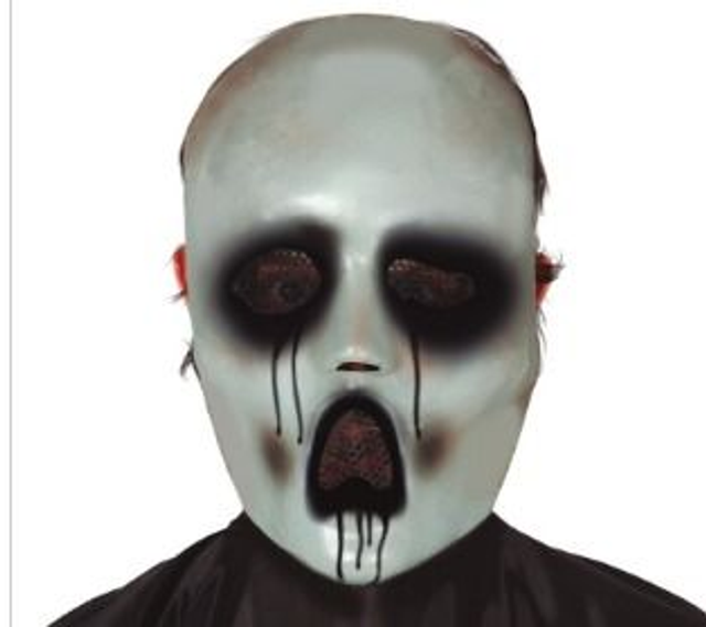 HALLOWEEN ,  2265 MASCHERA DI FERRO PVC