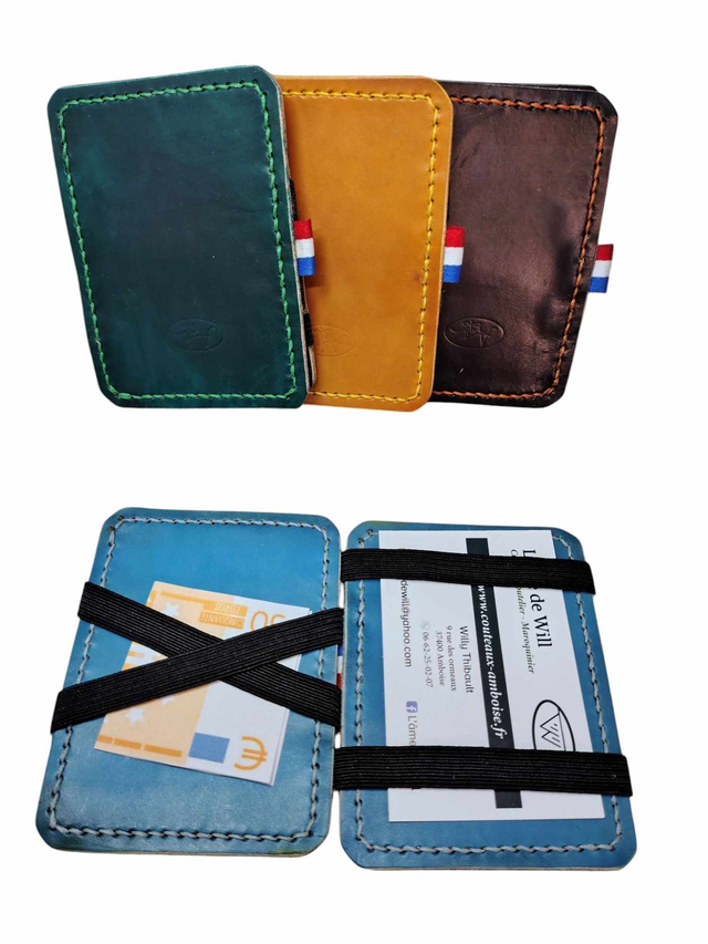 Portefeuille magique - Bleu