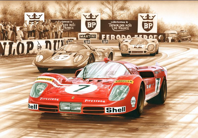 Ferrari 512S - Limited Edition Print only