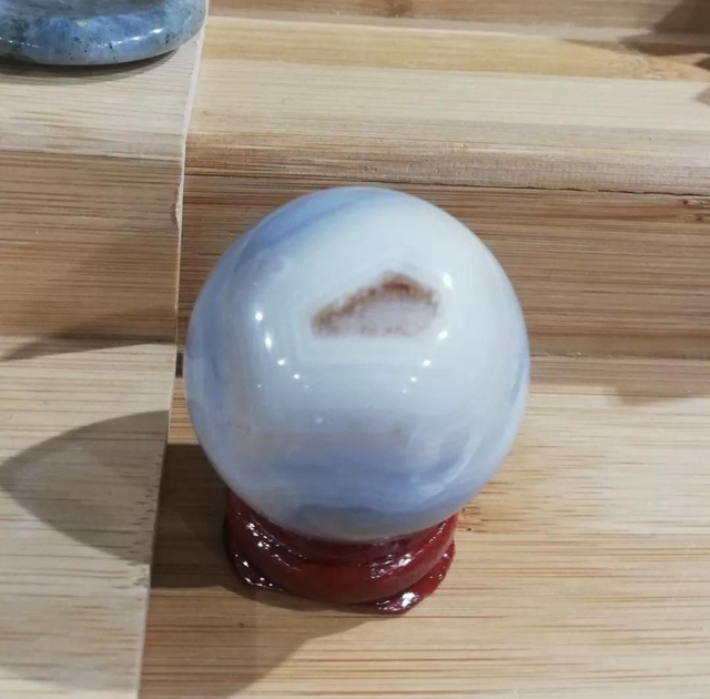 Boule calcédoine 