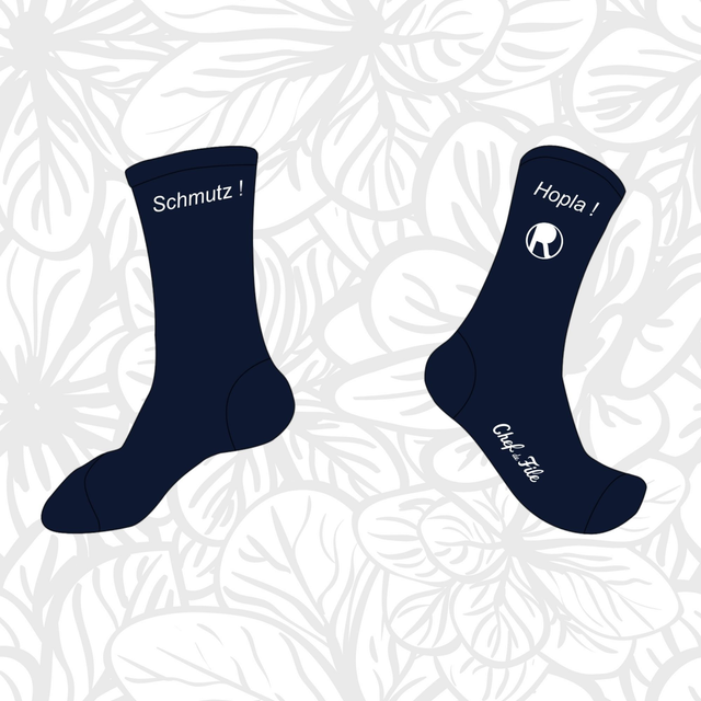 Chaussettes hautes noires