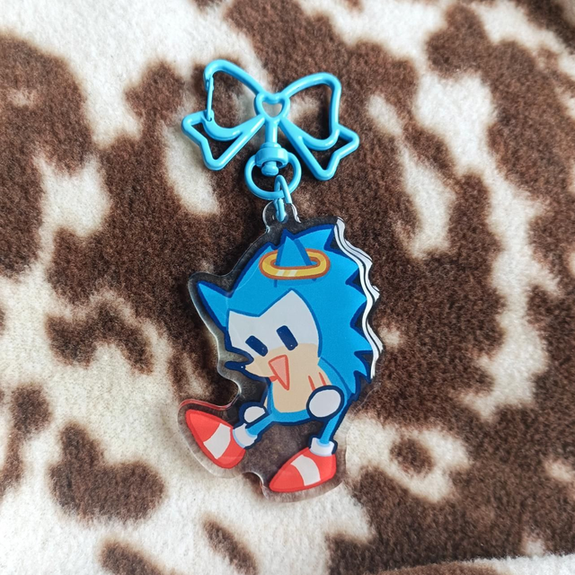 gotta gow fast ! - jumbo acrylic keychain 