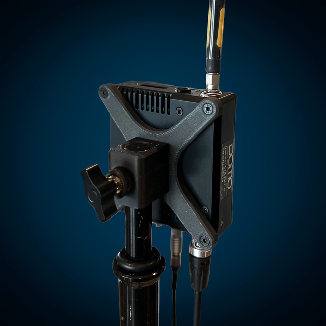 DOMO TX Mounting Bracket (Spigot, 1/4&quot; &amp; V-Mount Adapter)