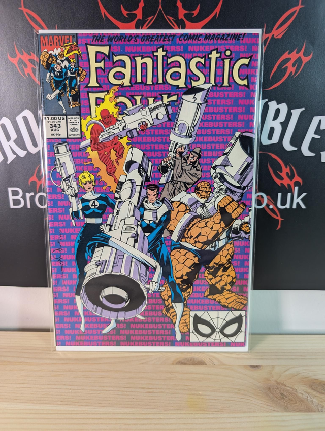 Fantastic Four #343 1990