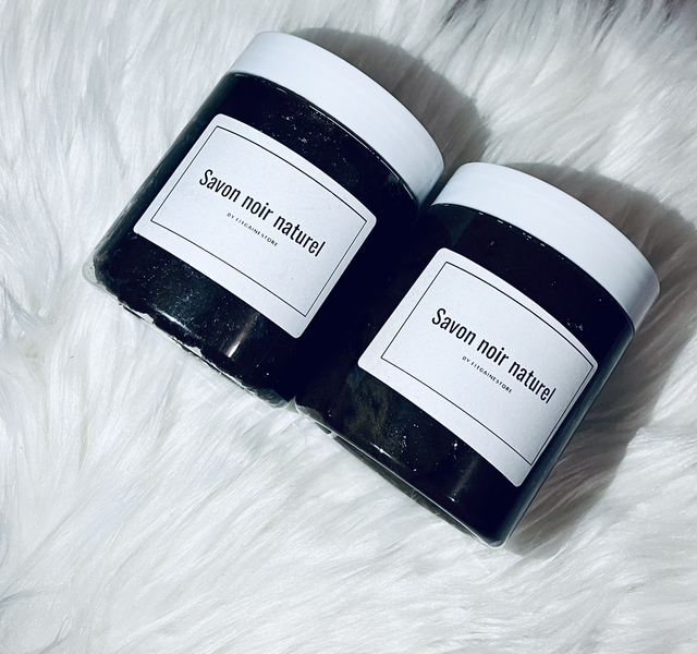 Savon noir du ghana 250g