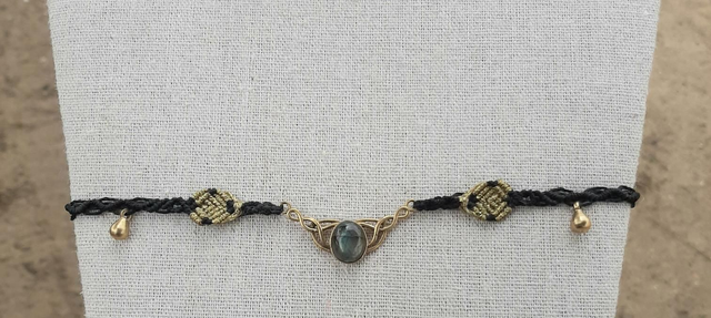 Ras de cou Labradorite 