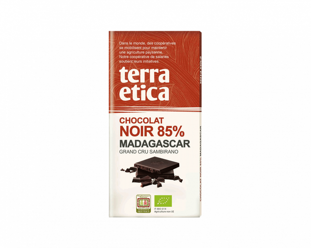 tablette chocolat madagascar 85%