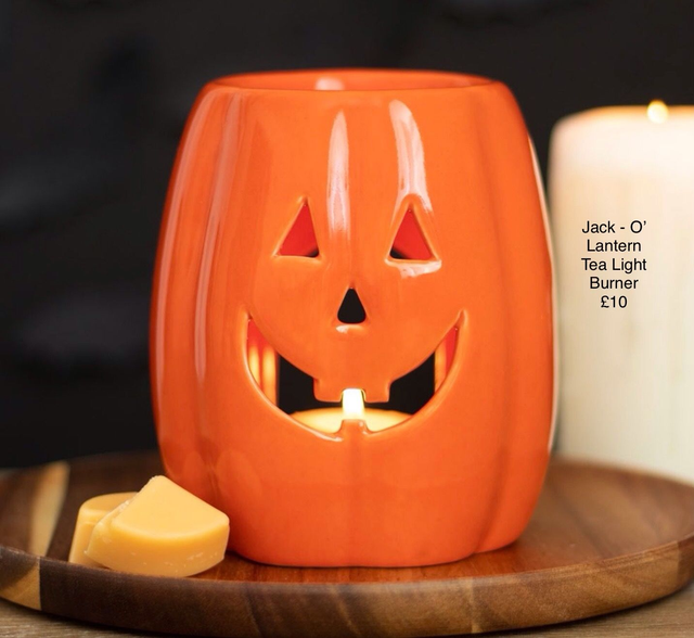 Jack-O' Lantern Tea Light Burner 