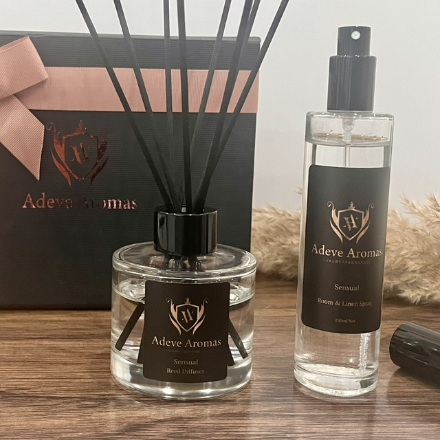 Sensual Luxury Reed Diffuser &amp; Room Spray Gift Set  