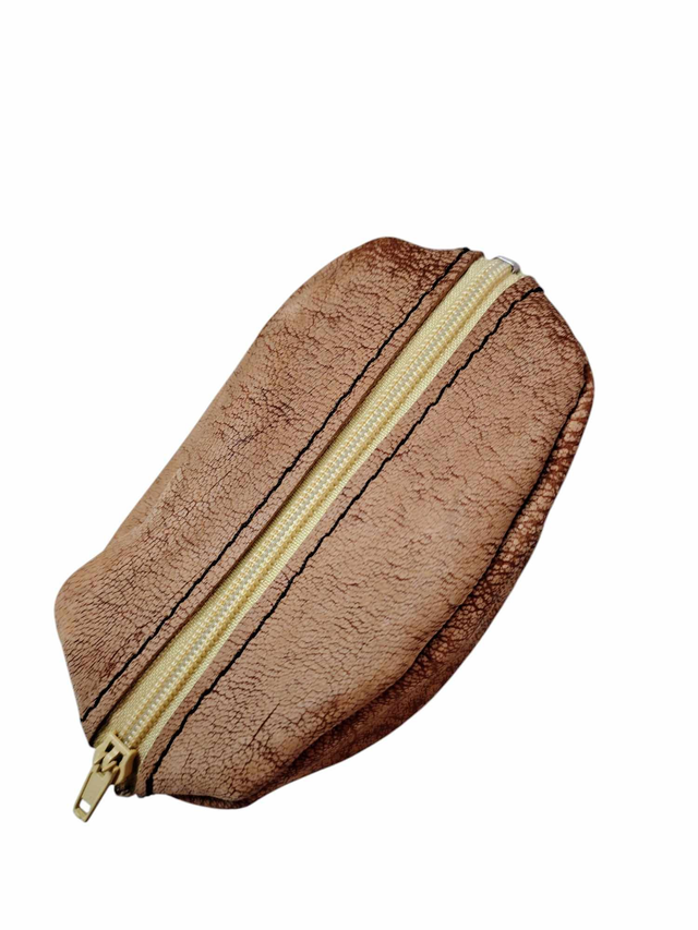 Bourse grain de café - Marron vintage