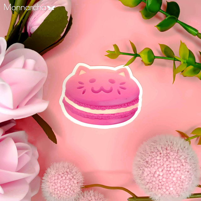 Macaron Cat Sticker