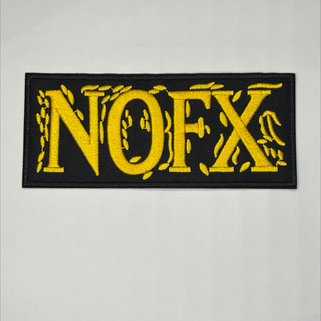 NOFX Standard Patch Yellow Logo