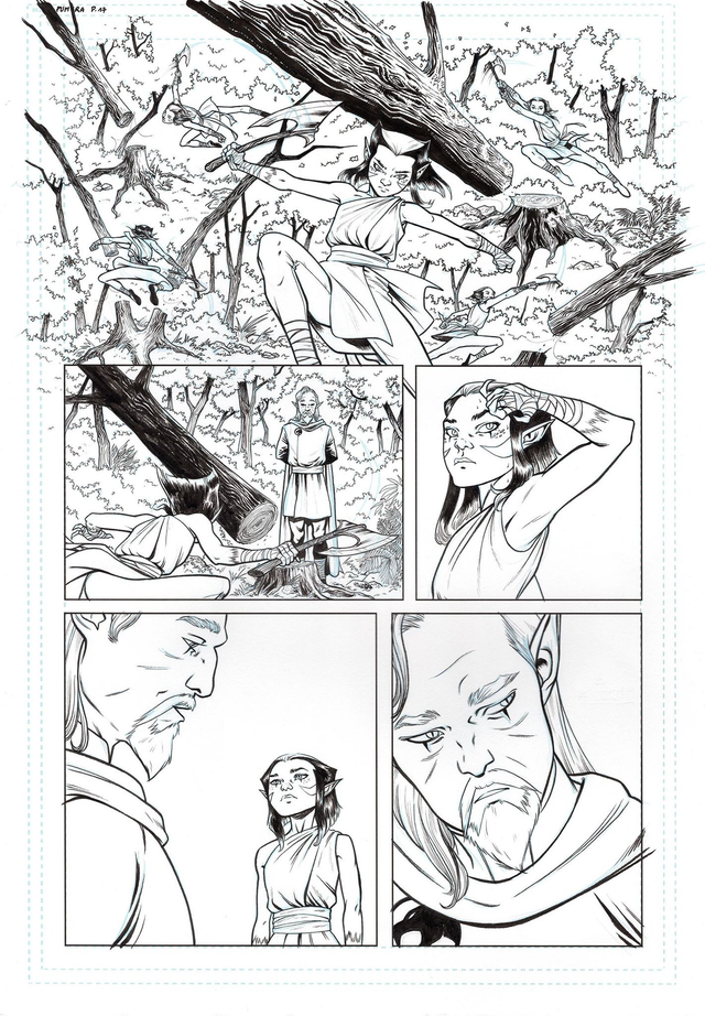 09/2025 - ThunderCats : Pumyra #1 Page 17 - ORIGINAL, A3 (11.7x16.5)