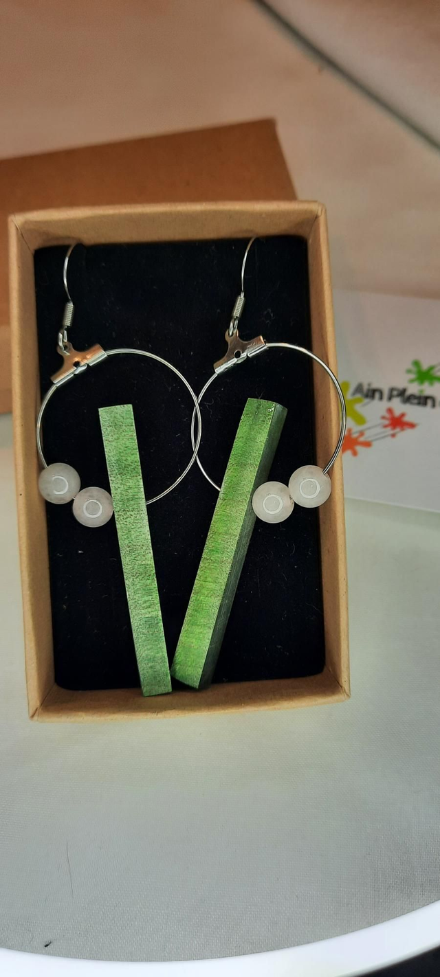 Bdo erable vert longue quartz rose