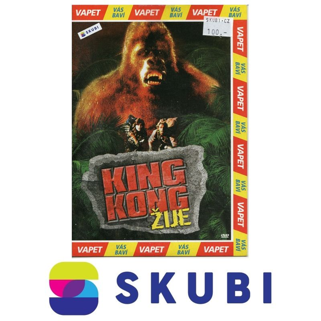 DVD King Kong žije / King Kong Lives - česky, anglicky