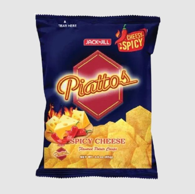 Jack'n Jill Piattos Spicy Cheese 85g