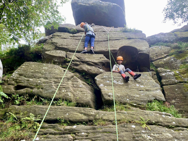 Outdoor Rock climbing