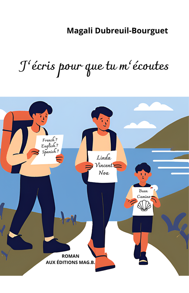 J'écris pour que tu m'écoutes GRAND FORMAT RELIÉ - COUVERTURE RIGIDE