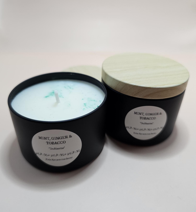 Duftkerze "Mint, Ginger & Tobacco"