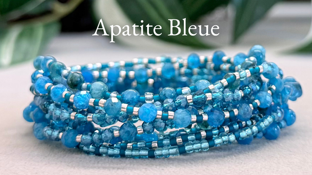 Bracelet | Apatite Bleue - Éléments 2