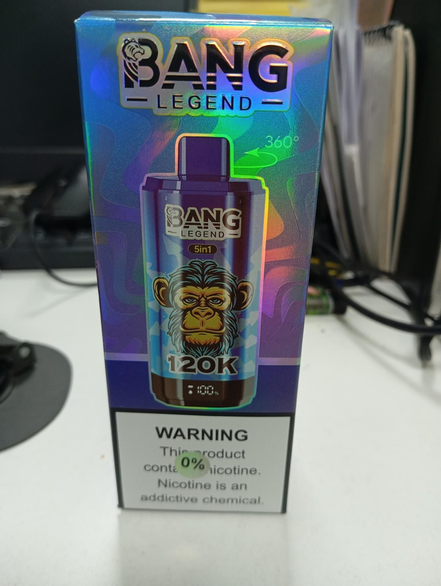 Vaper 120k sabores blueberry watermelon sour Apple asparagus passion fruit