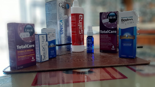 Liquidi Per LAC e Lenti Oftalmiche 