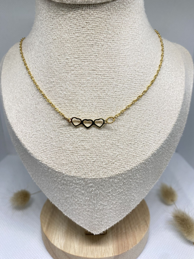 Collier "Raphaëlle" doré