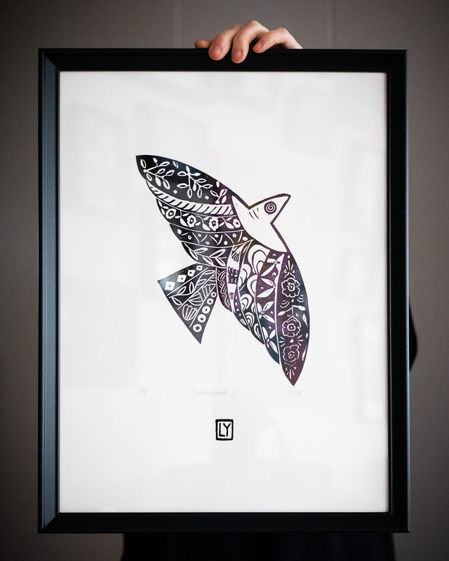 Embroidered 1 - print A3