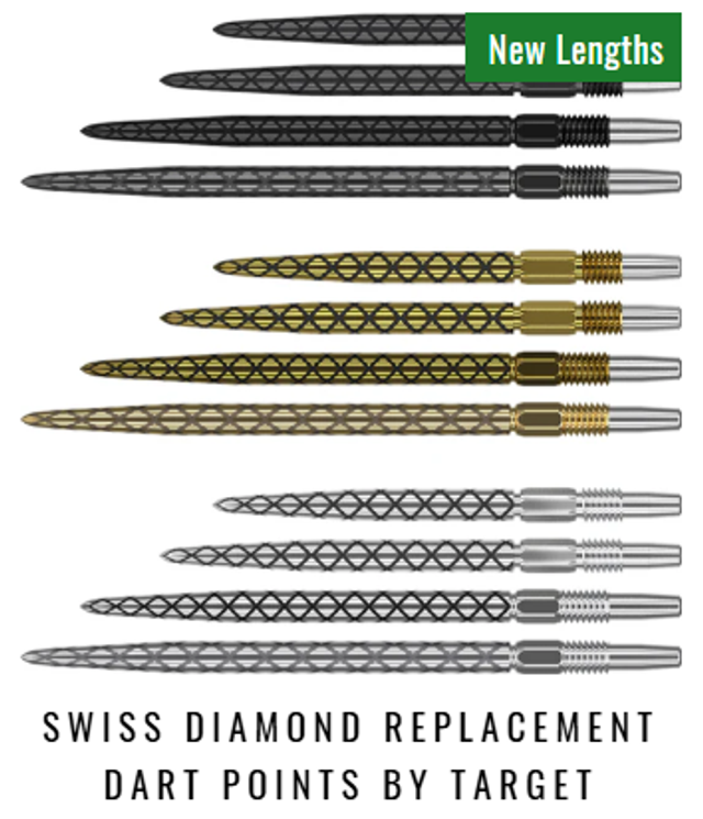 Swiss Diamond Replacement Dart Points by Target