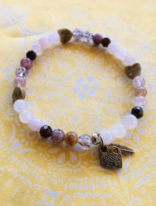 Bracelet Love Yourself - Chakra du Coeur 