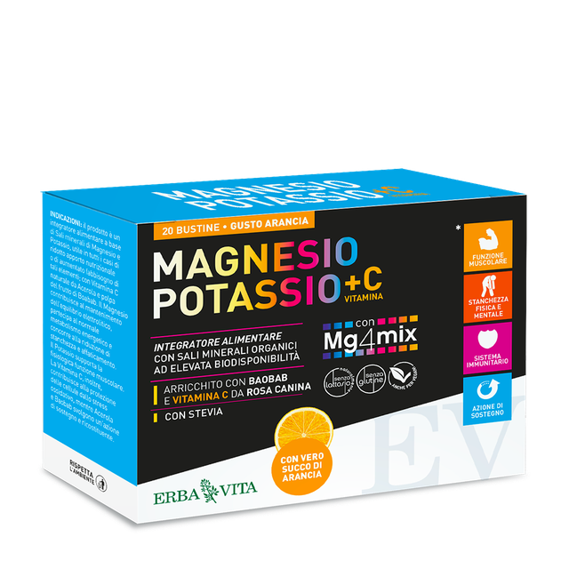 MAGNESIO+POTASSIO+VIT.C 20 BUSTINE ARANCIA