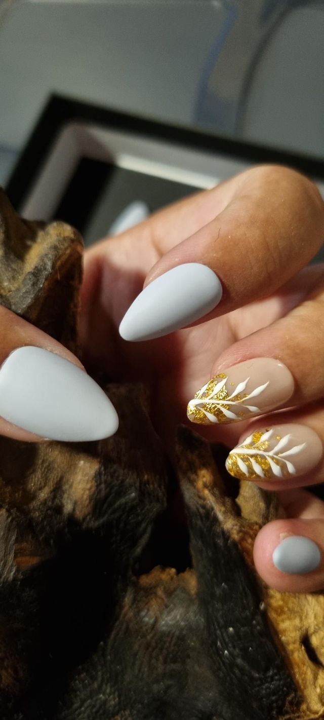 GOLD GREY FOLLIAGE AMANDE XS