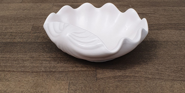 Kagyló ékszertartó - babarózsaszín