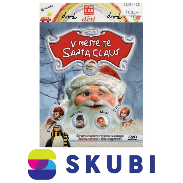 DVD Městem chodí Santa Claus / V meste je Santa Claus - CZ, SK, EN