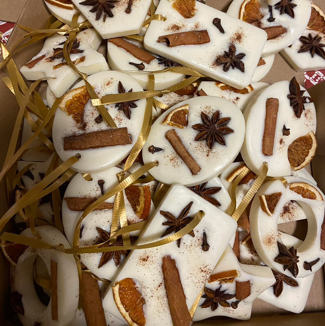 Wax Melt Christmas Tree Decorations