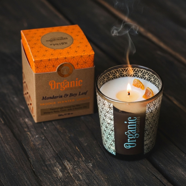 Candela Organic Goodness Mandarino e Alloro